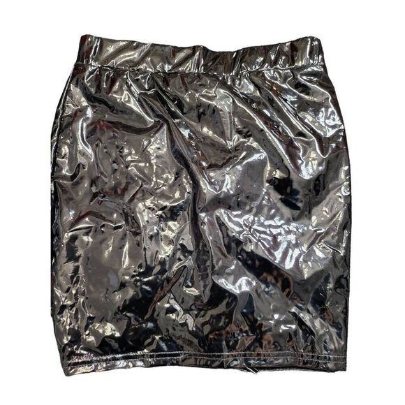 Dolls Kill PVC Halter Top and Skirt Set - Picture 6 of 6